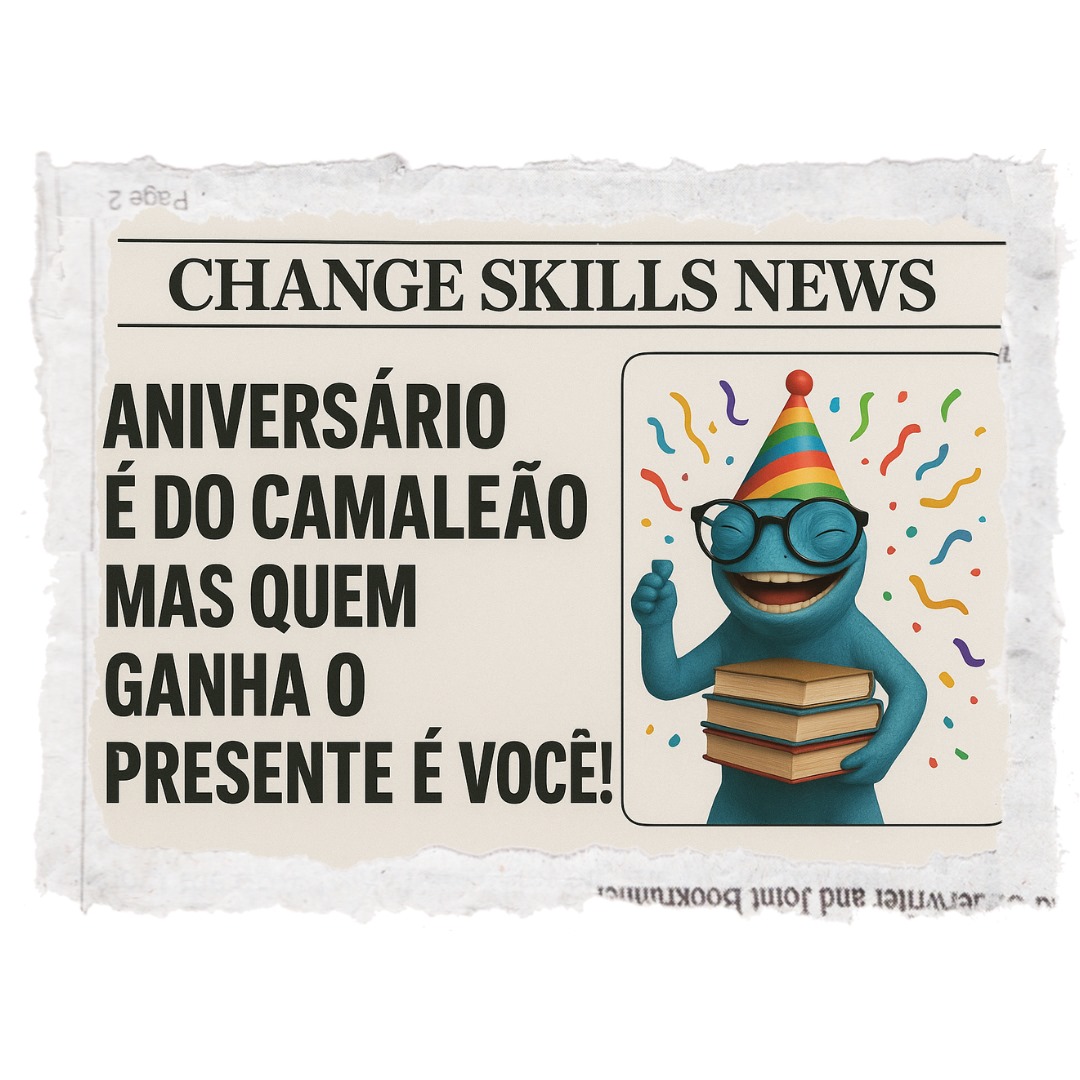 Oferta especial 3 anos Change Skills